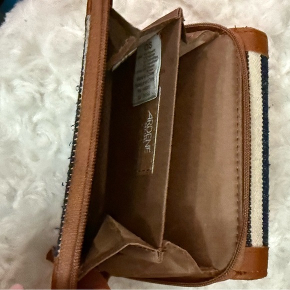Striped Brown and Blue Women's Wallet Ardene - Picture 4 of 4